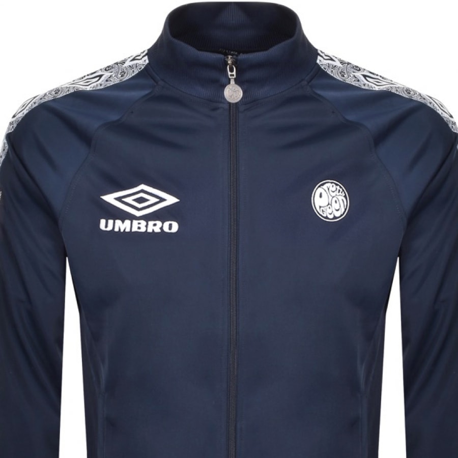 Alternative Image for ProductPretty Green X Umbro Track Top Navy2